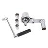 1 2in Torsion Multiplier Wrench Looseing Nuts 1:16 Gear Ratio Car Tire Nut Remover with 17mm 19mm 21mm Sockets for Car