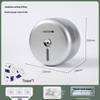 ChaoSheng No-Drill Wall-Mounted Waterproof Center-Pull Tissue Dispenser