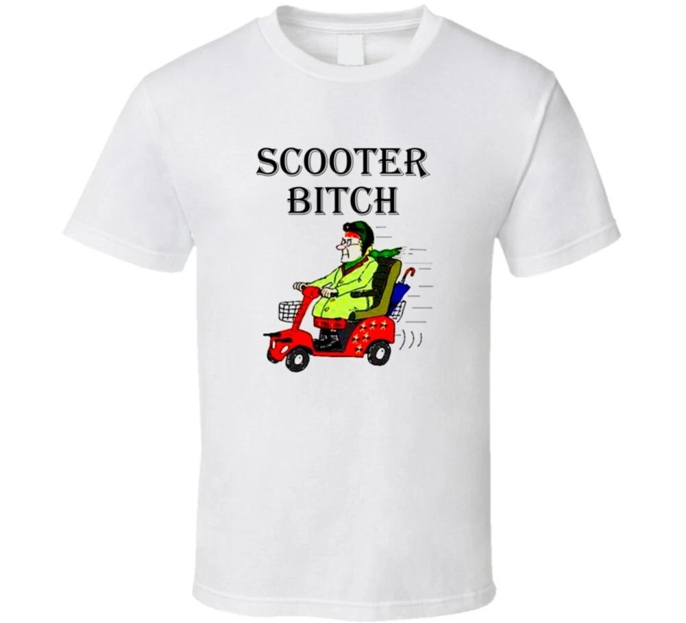 

Scooter Bitch Funny Granny On A Scooter Gift T Shirt XL