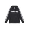 adidas Jacket With Cap And Velvet To Keep Warm, Sport Men's Black DQ3096