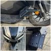 FOR Honda ADV350 Modified Footrest Spotlight Bracket, Fog Light Mounting Rod, Auxiliary Light Base Accessories 2022-2025