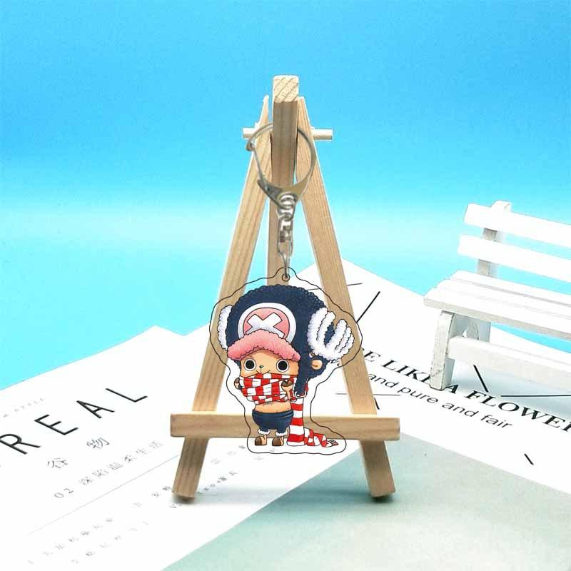 One Piece Luffy, Chopper, Law, Zoro, Ace, Sanji, Sabo Acrylic Keychain