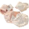 XUEXIMAN Women's Underwear, Pure Cotton Crotch, Cute Thin Breathable Mid-Rise Japanese-Style Triangle Panties for Girls, XL
