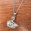 1 articolo Splendido e Lucido Cigno Ciondolo Collana Adatto per feste casual quotidiane e riunioni, gioielli da indossare, un regalo di gioielleria per lei