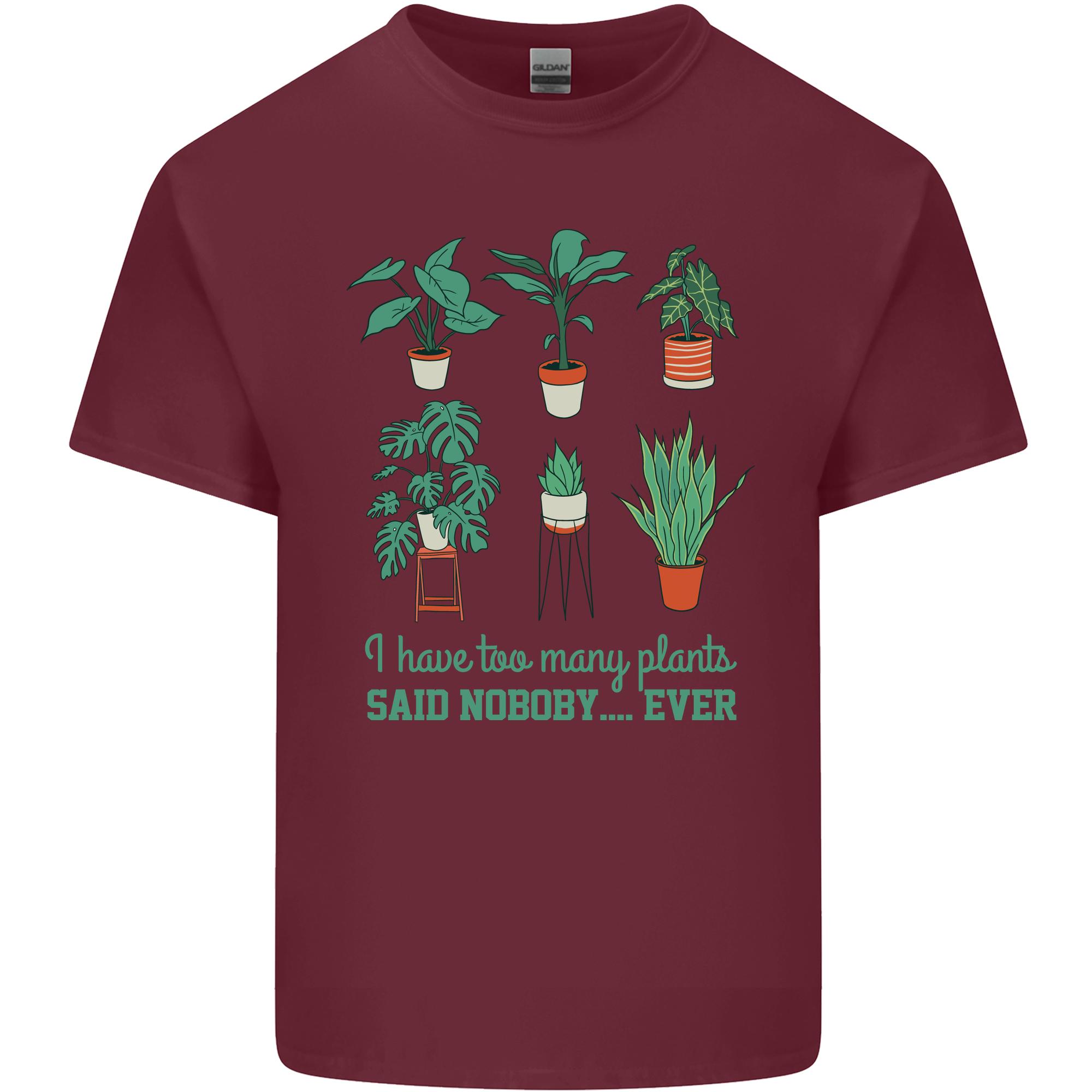 Too Unisexy Plants Funny Gardening Gardener Unisexs Light Cotton TShirt S
