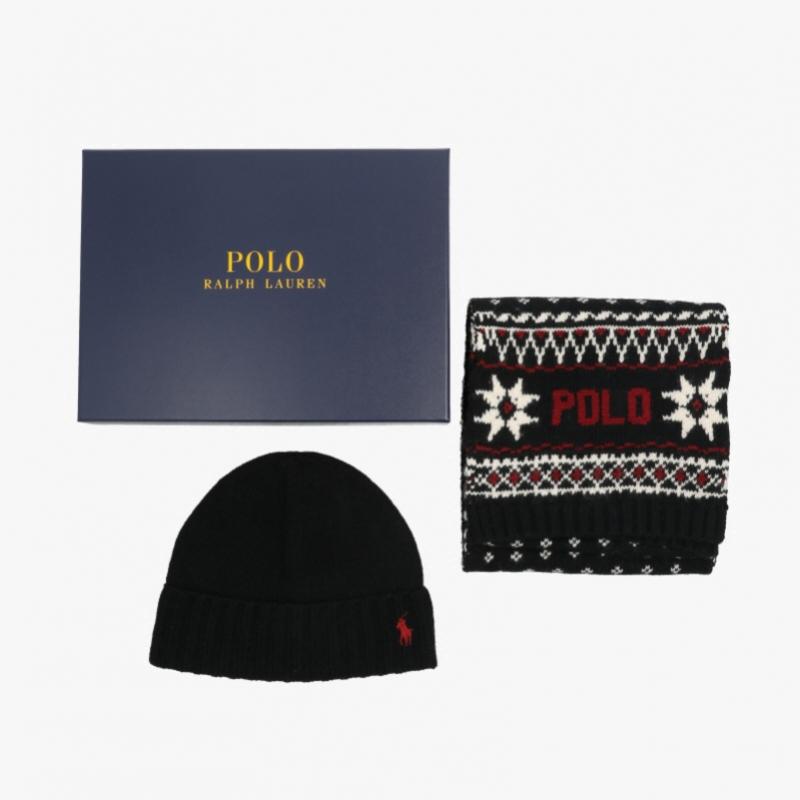 Polo Ralph Lauren Geschenkset Mütze Schal Pc1521 001