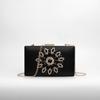 2025 New Designer Women Clutch Bag Wedding Clutch Purse Bridal Evening Crystal Sunflower Handbags Ladies Luxury Crossbody Bags