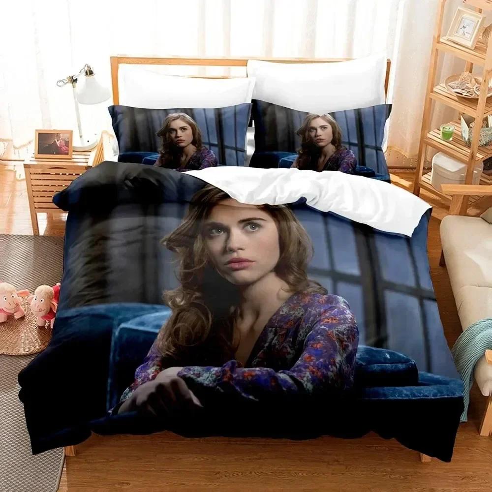 Luxury New 3D Print Teen Wolf Bedding Set TV Series Quilt Cover Pillowcases Twin Full Queen King Duvet Cover Sets Home Textile
