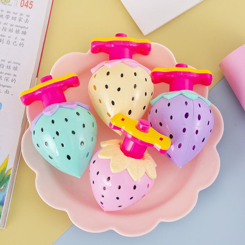 

Мультяшный светящийся гироскоп-катапульта «Клубничная кошка», вращающийся, уличный свет, детская флеш-игрушка One