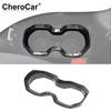 Front Cup Bottle Holder Frame Trim Cover for Jeep Renegade 2016-22 Carbon Fiber