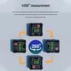 New Dual-Laser Digital Inclinometer with Strong Magnetic Base for Accurate Angle Measurements