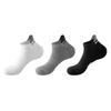 Men's Pure Cotton Mesh Spring and Summer Sports Short Socks, Sweat-absorbing, Odor-proof and Breathable Running Socks
