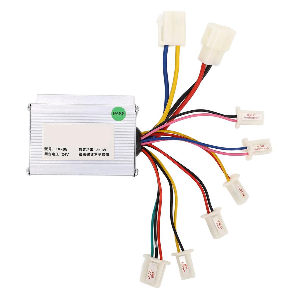 24V 250W Motor Kartáčovaný Regulátor Lithium Elektrické Kolo Regulátor Rychlosti Motor Náhradní Díly