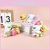 Maltese Dog Pvc Models Collectible With Cherry Blossom Design For Fans Gift
