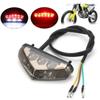 LED Light Source Motorcycle Tail Light Offroad Taillight Part  Sport Bike Upgrade