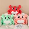Hairy Crab Cartoon Plush Toy Stuffed Animal Doll Decorations Kids Gift Cute