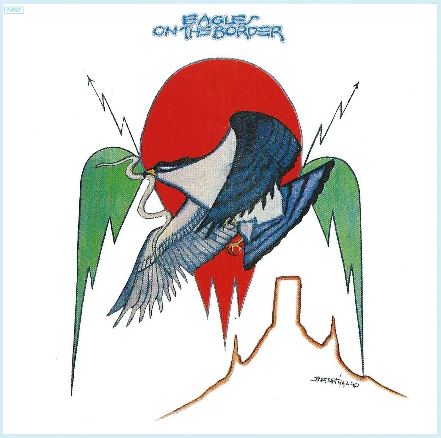 

CD EAGLES - On The Border 20P22014 Asylum Records 1988 Japan Rock
