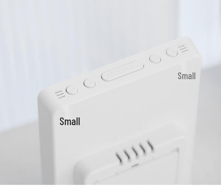 Multifunctional Electronic Alarm Clock with Temperature & Humidity Display 5508