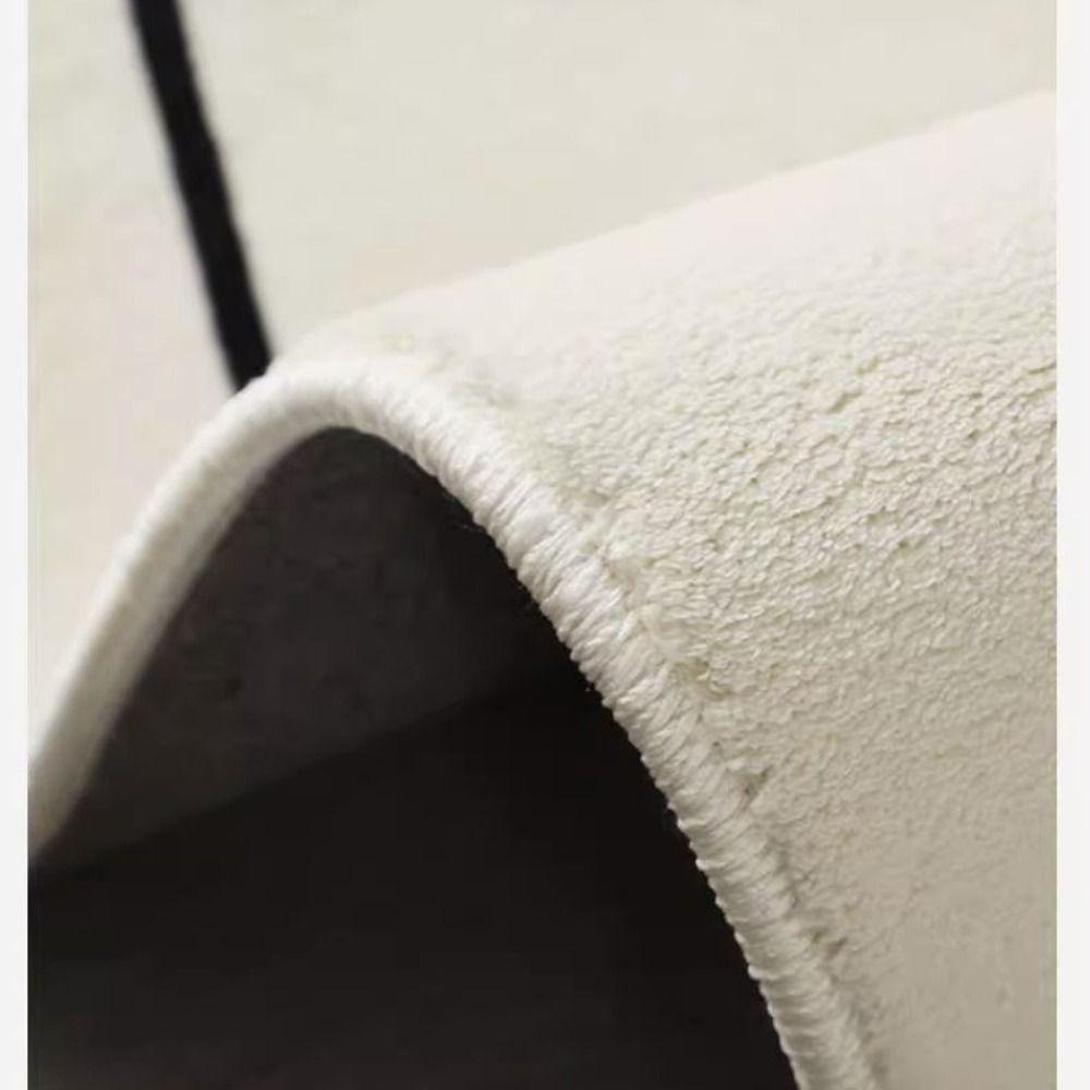 Tappeto in Peluche a Foglia Antiscivolo in TPR Morbido Tappetino Assorbente per Acqua Tappetino per Piedi Tappeto da Comodino Zona Comodino