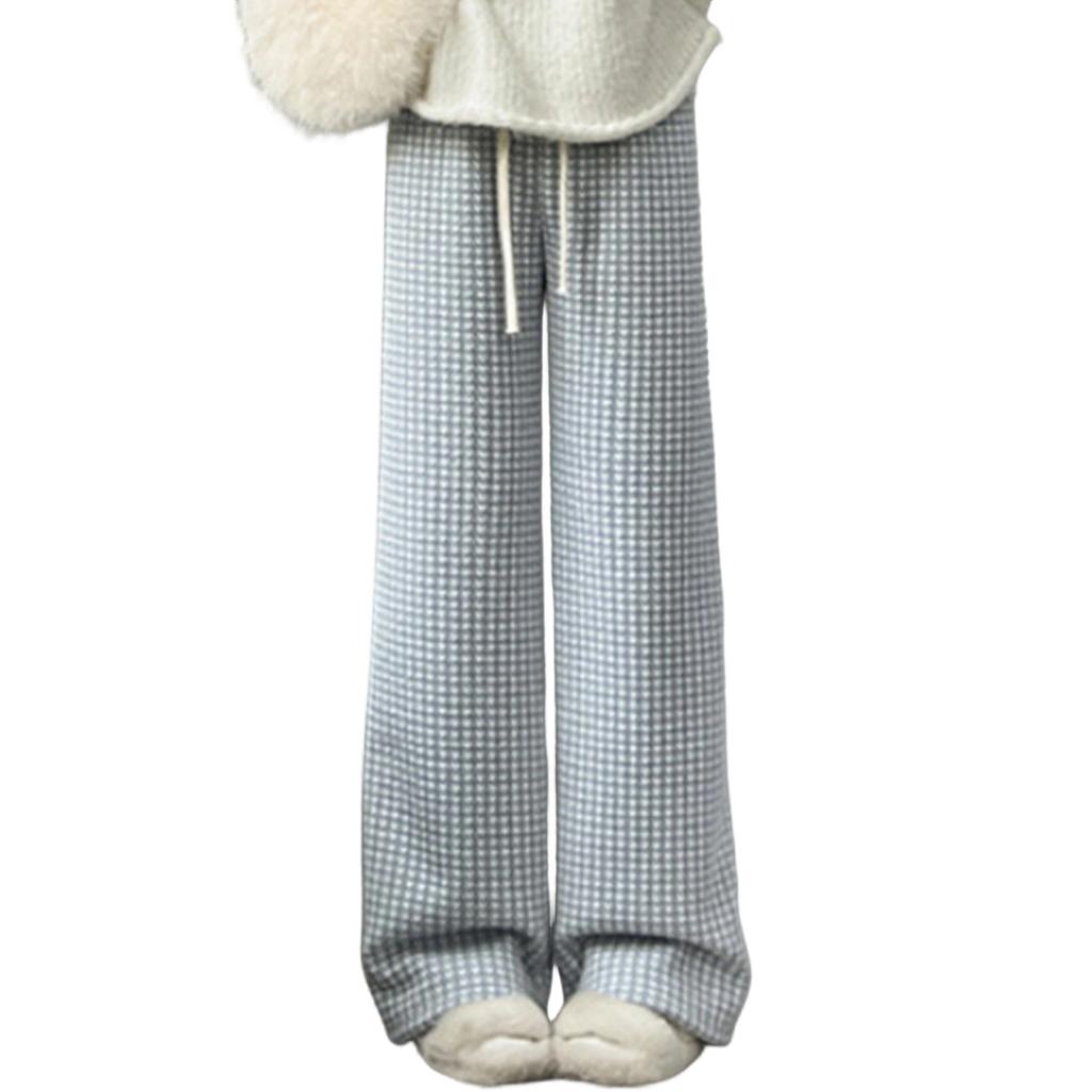 Women's Fashionable Casual Loose Fleece Lined Long Pants