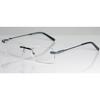 RSINC Rimless frame/eyeglass/Spectacle, Optical, Prescription, For Men And Women, MO Black- BR-4 | 20AF4 C1 55-16-140 SX-UMHH-HEVU