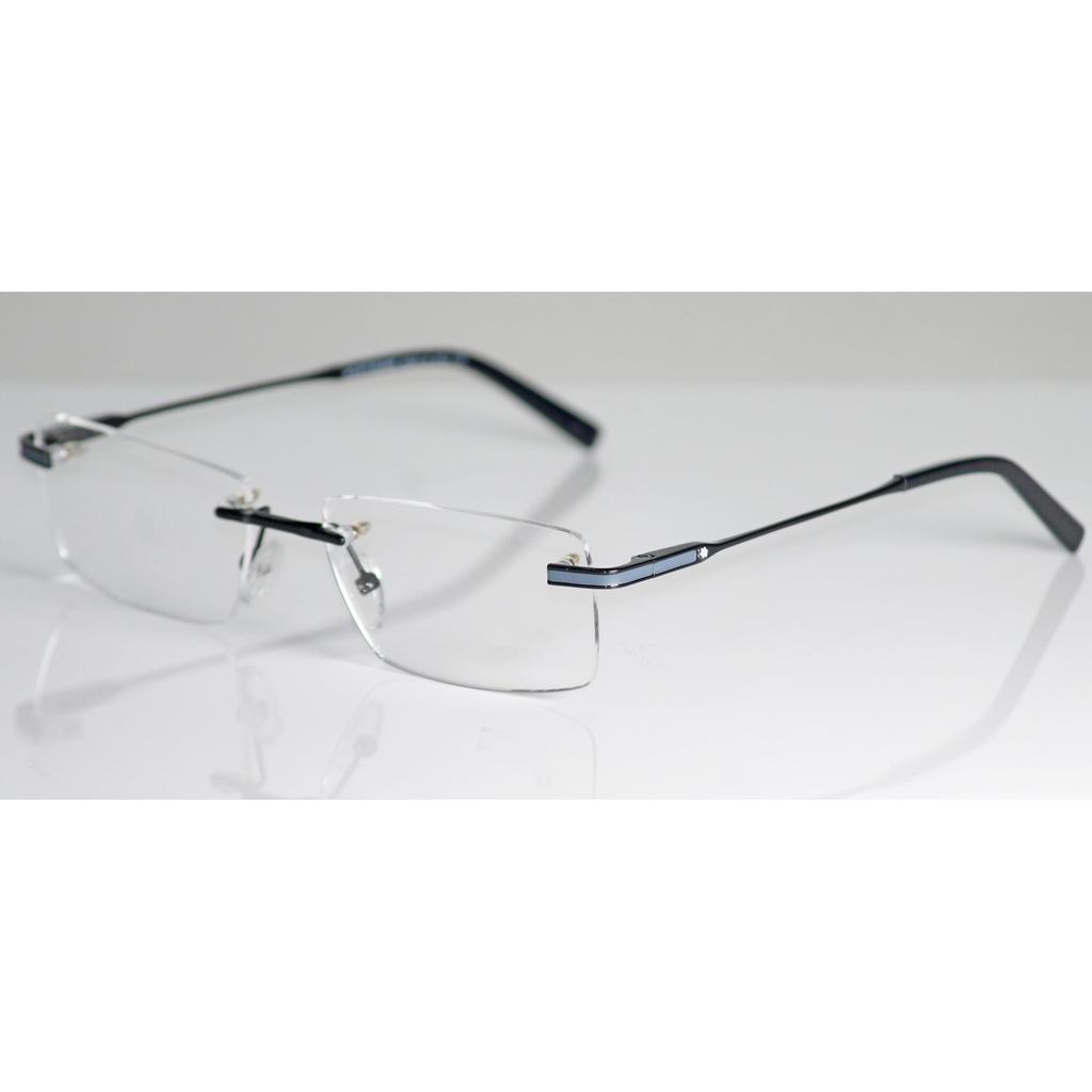 RSINC Rimless frame/eyeglass/Spectacle, Optical, Prescription, For Men And Women, MO Black- BR-4 | 20AF4 C1 55-16-140 SX-UMHH-HEVU