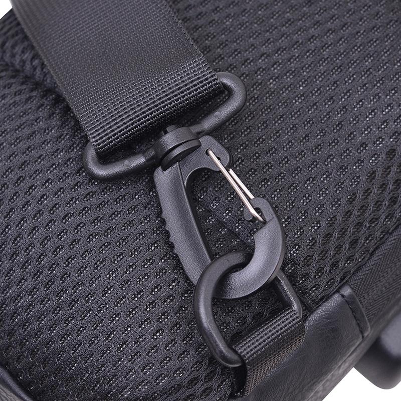 Pánská voděodolná náprsní taška s kombinačním zámkem, multifunkční taška přes rameno s velkou kapacitou, sportovní crossbody taška