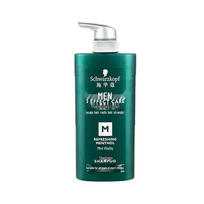 

Schwarzkopf Men s Peppermint Vitality Shampoo