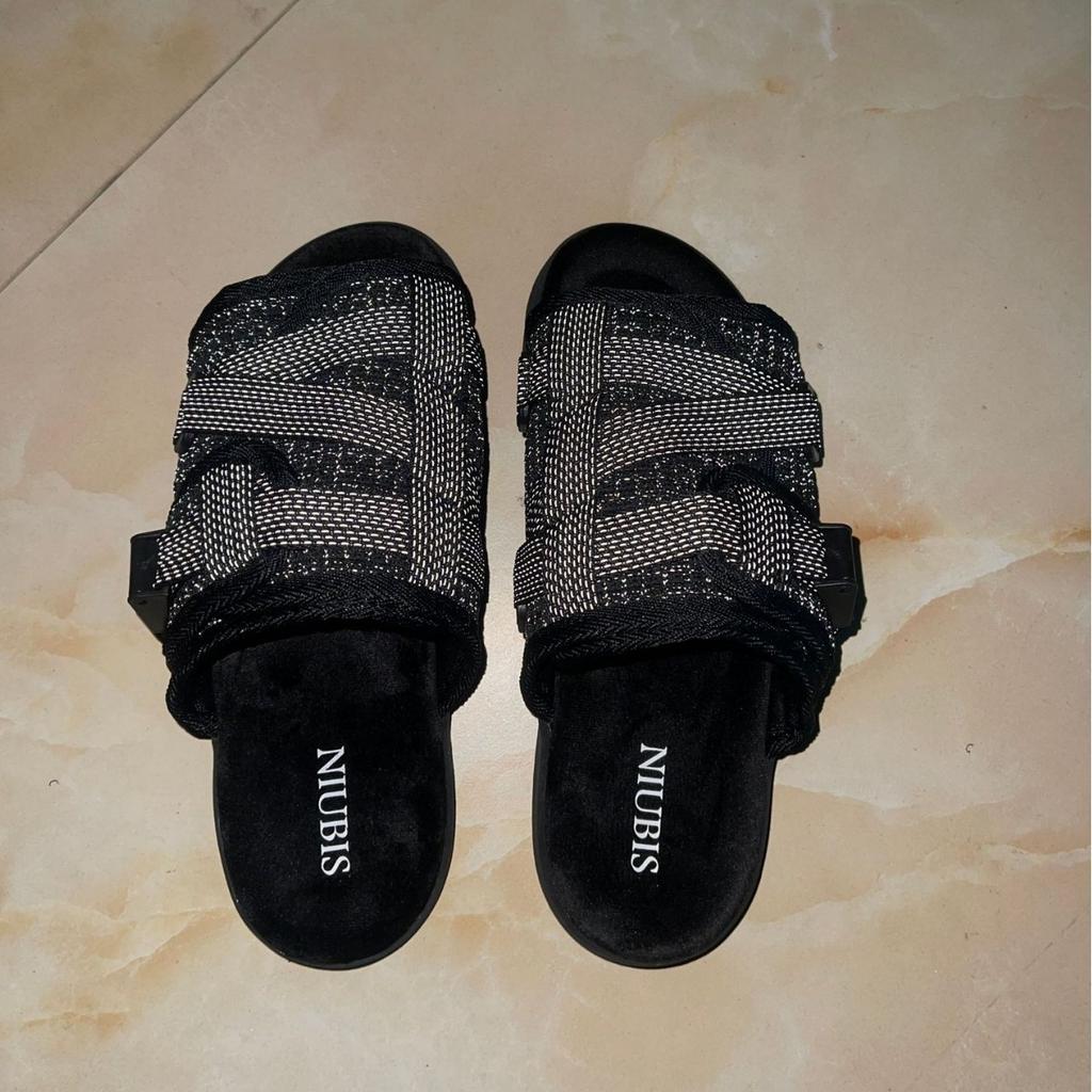 Fashion Fashionable Men's Soft Soled Casual Canvas Slippers Summer Outdoor Couple Beach Sandals Men Shoes