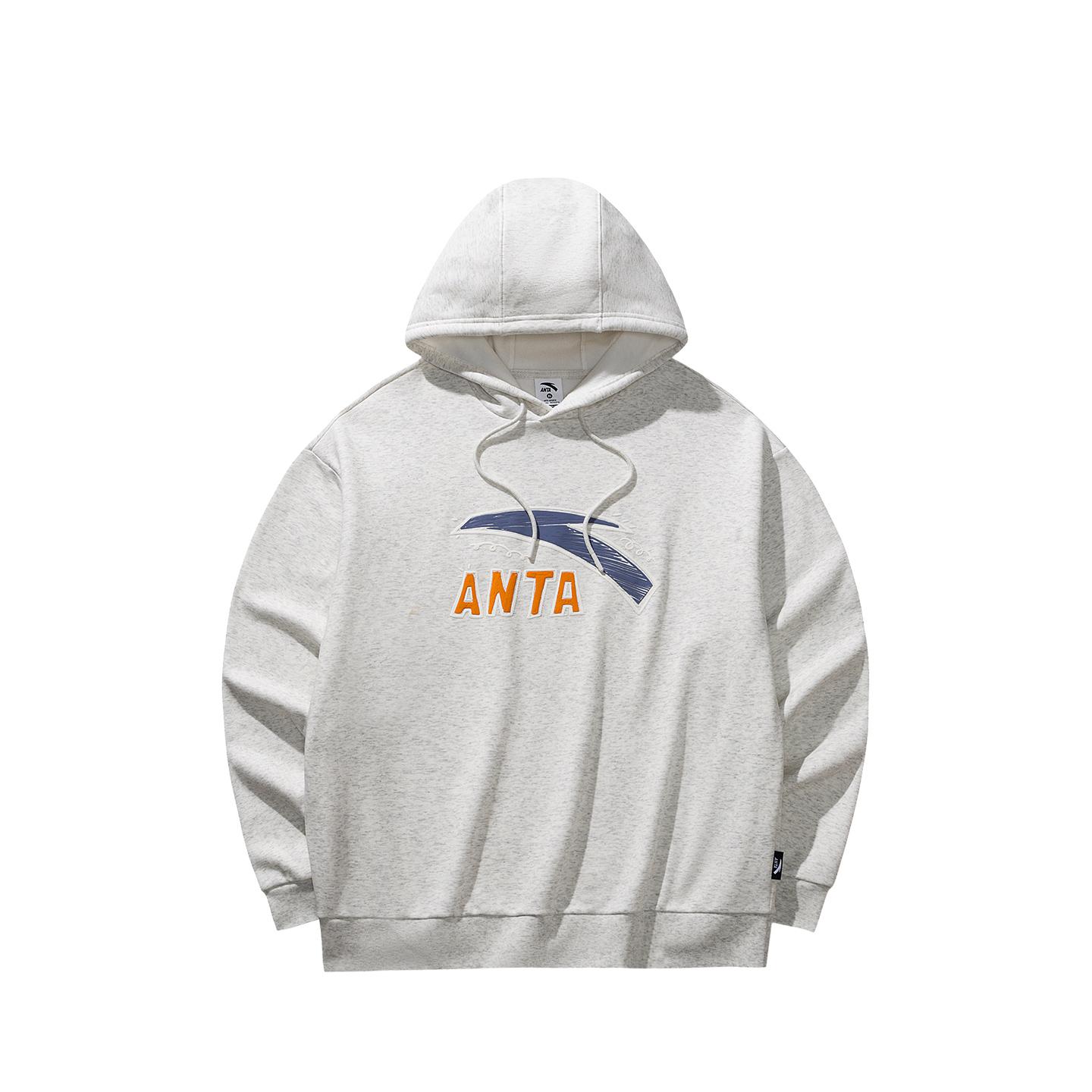 ANTA Sweatshirts Unisex CD12 Gray Heather Gray 1 Hooded Moderate 972548703-1 3XL