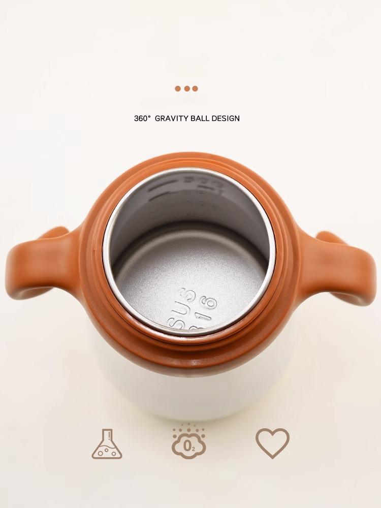 Trinkbecher 320ML Edelstahl Babyprodukte Kinderbecher Heim Thermobecher Lernbecher Niedliche Wasserflasche