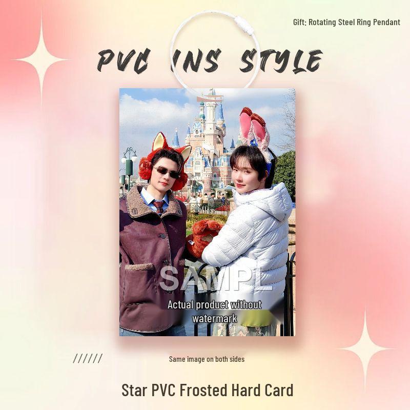 Thai Star Kengnampimg CP Support PVC Card Star Competition Ita Bag Pendant Ornament