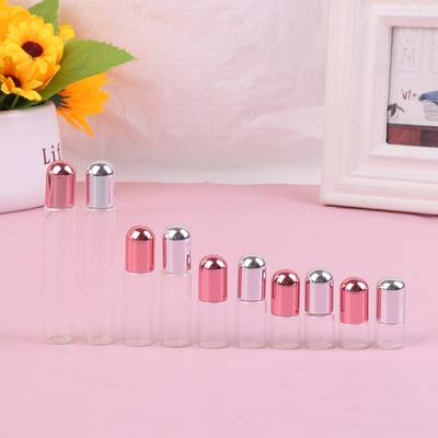 1/2/3/5/10Ml Empty Perfume Roller Ball Bottle On Liquids Oil Container Refillable Bottles Portable Mini Storage