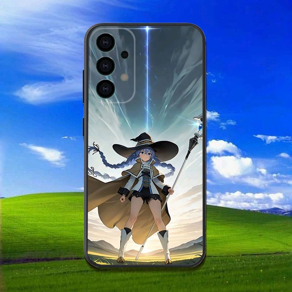 

M-Mushoku Tensei Roxy Phone Case For Samsung Galaxy A13,A21s,A22,A31,A32,A52,A53,A71,A80,Soft Black Shell Samsung a735g