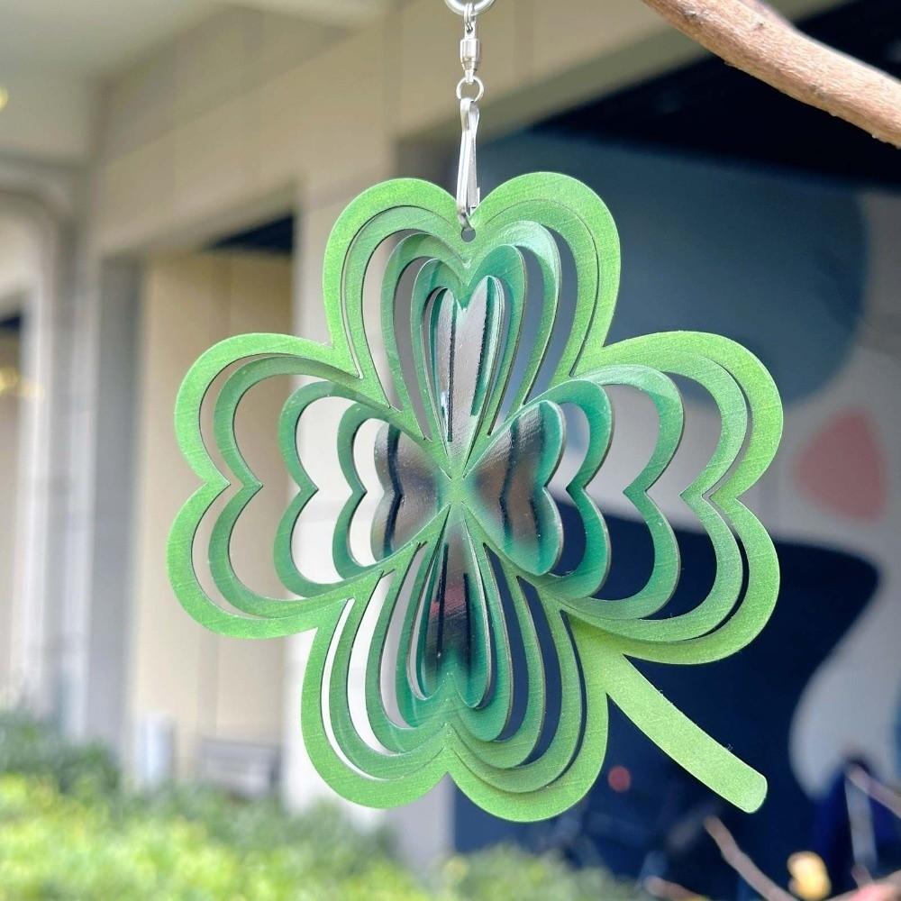 Butterfly Mandala Wind Chime 3D Wind Spinner Funny Rotating Pendant  Porch Display