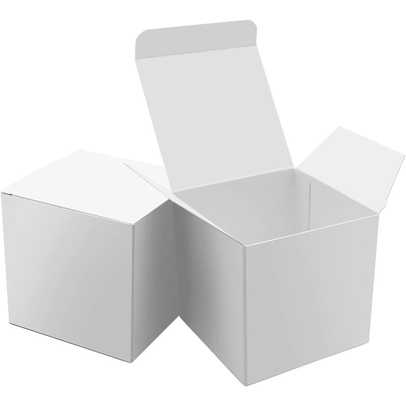 WTEMPO Foldable DIY Gift Boxes Daily Presents Handicrafts Packaging Boxes White Bridesmaid Proposal Boxes Party Favor Boxes