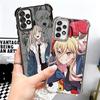 Anime Character Power CSM Plating Phone Case For Samsung A17 A07 A37 A57 A16 A56 A15 A55 A14 A54 A13 A53 A26 A36 A25 A35 A24 A34