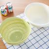 Double Drain Basket Washing Basket Multi-function Rotating Fruit and Vegetable Basket Practical Kitch