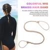 Sports Hair Tie No Damage Long Curly Thin Hair Elastic Ponytail Holder Braided Hair Tie Scrunchies Band Wrap Rope Women Hair Accessories