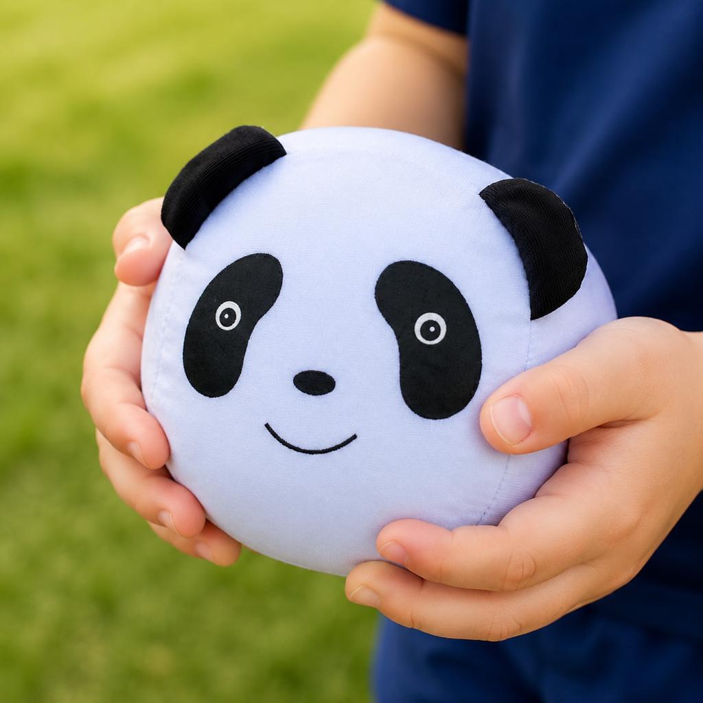 Ensemble de poufs sensoriels visage d'animal pour enfants Développement des compétences motrices Éducatif Jeu de lancer intérieur extérieur Jouet