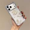 Epoxy 3D Rose Butterfly Phone Case for iPhone 17Pro Max, 16, 13, 12