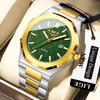 Quartz Watches For Men Fashion Business Date Chronograph Clock Male Outdoor Sport Waterproof Luminous Man Wristwatch