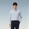 Judger Men's Easy-Care Striped Business Casual Long-Sleeve Shirt