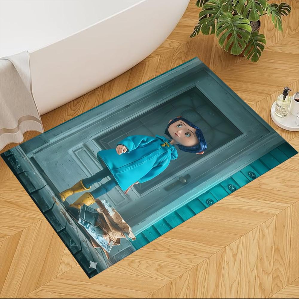 Mysterious World Of Coraline Non-Slip Home Carpet Design for Office Decor Living Room Bedroom Gift