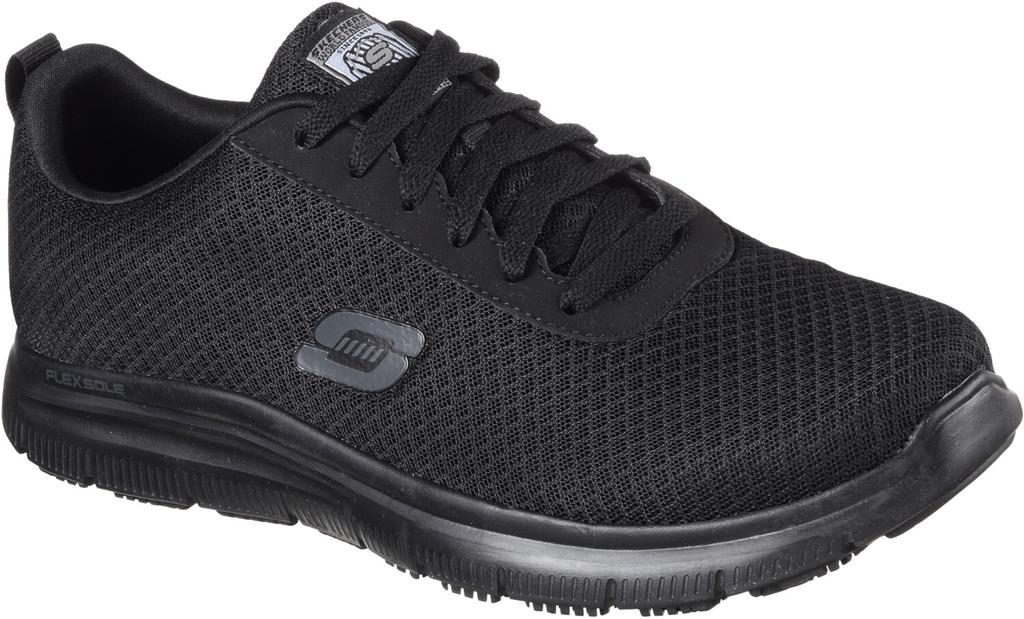 Skechers Work Relaxed Fit Sneakers: Flex Advantage - Bendon SR Black