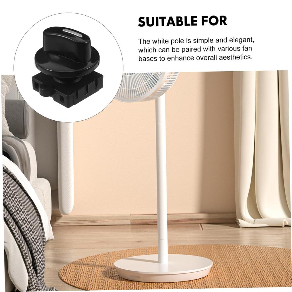 TOYMYTOY 4 Position 3-Speed Leigh Switch, Rotary Knob, Easy Operation, Fan and Heater Compatible,