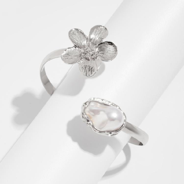 Adjustable Opening Women’s Arm Cuff Bracelet Punk Starfish Charm Geometric Iron Jewelry Gold Tone