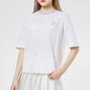 Puma T Shirts Women's White Crew Neck Moderate Straight Fit 531284-02