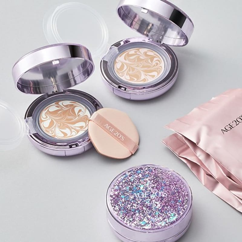 

[Age20 s] Shining Drop Pact Edition Розовый латте/Белый латте (1 кейс + 3 сменных стержня) 4 типа (выберите 1) White Latte No. 21