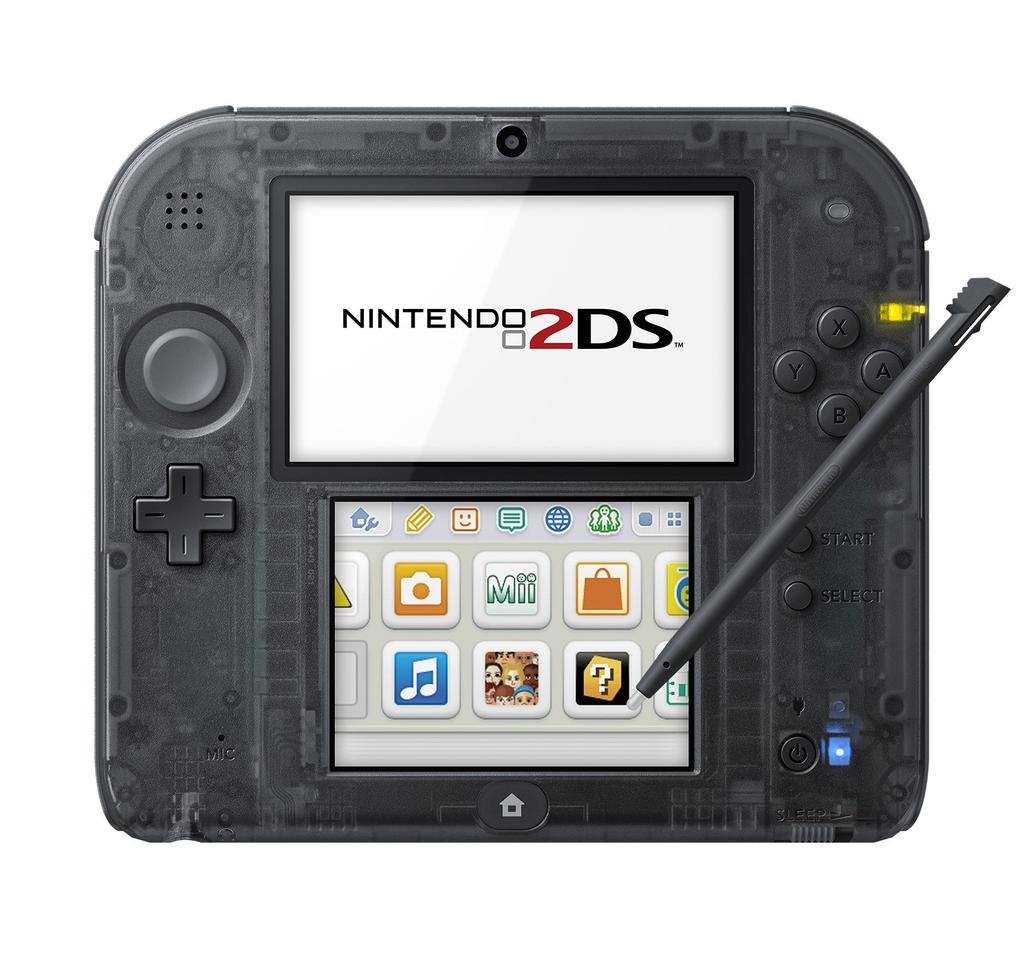 Nintendo 2DS Clear Black